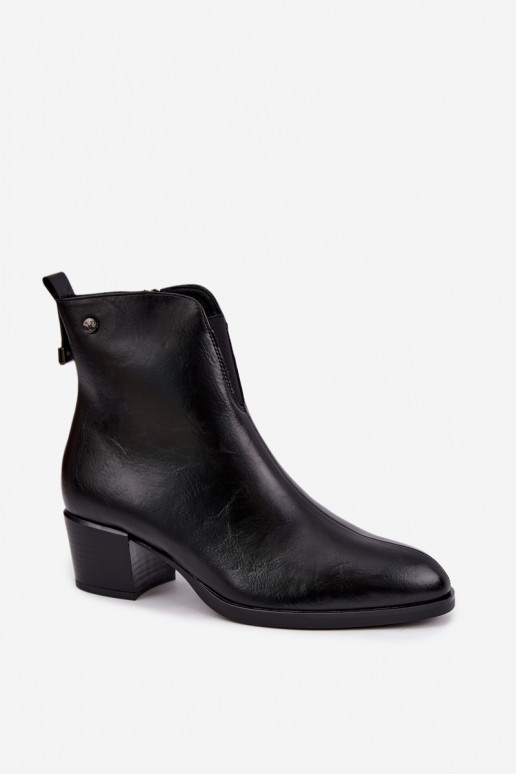 Botines aislados Klocke Vinceza 58654 en color negro