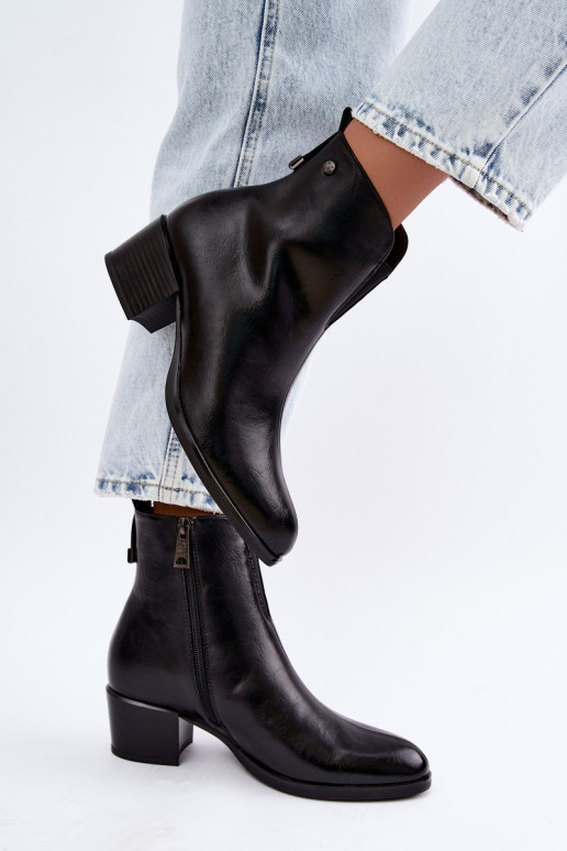 Botines aislados Klocke Vinceza 58654 en color negro