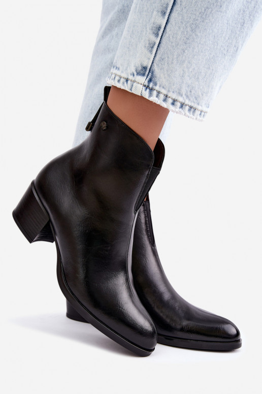 Botines aislados Klocke Vinceza 58654 en color negro
