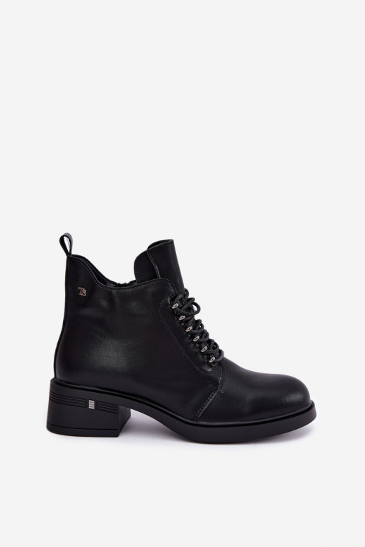 Botines aislados de cuero sintético Klocke T.Sokolski Z26-288 negros