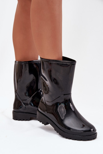 Botas de goma para mujer en color negro Elvara
