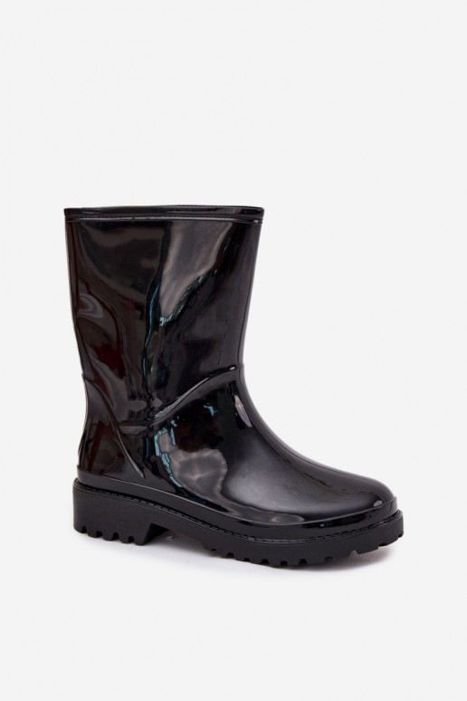 Botas de goma para mujer en color negro Elvara