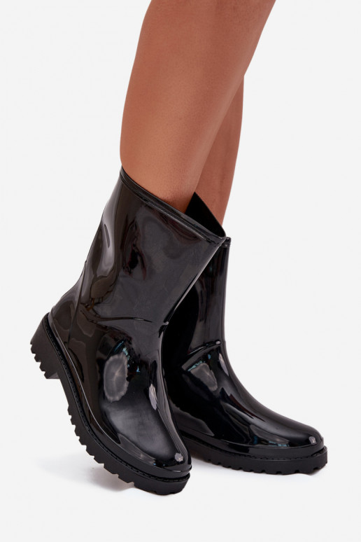 Botas de goma para mujer en color negro Elvara