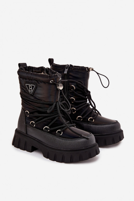 Botas de nieve negras para niños Adelisse