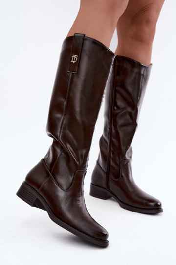 Botas altas cálidas CzekoladoĮe Ilorelia