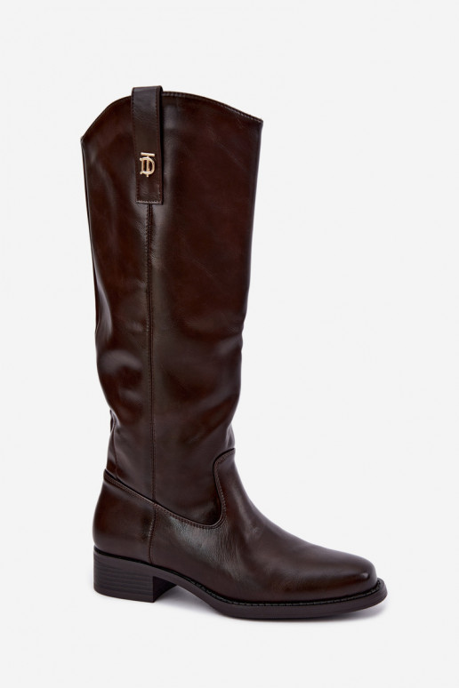 Botas altas cálidas CzekoladoĮe Ilorelia