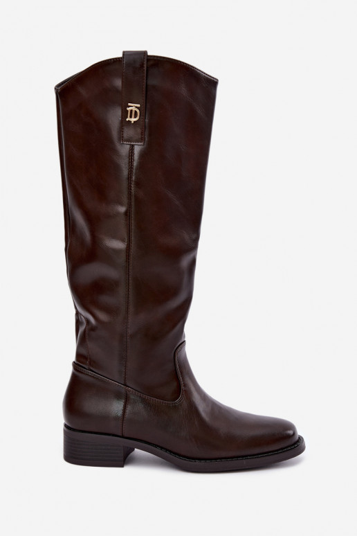 Botas altas cálidas CzekoladoĮe Ilorelia