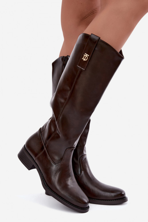 Botas altas cálidas CzekoladoĮe Ilorelia