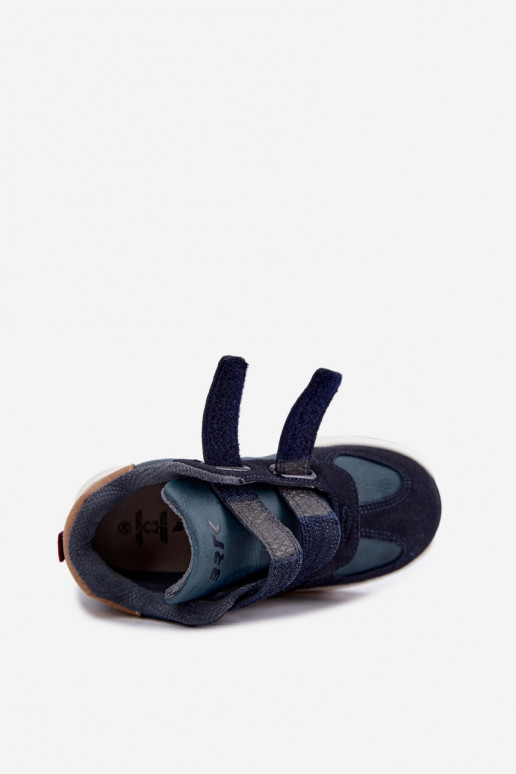 Zapatillas de deporte para niños en azul oscuro Bartek 8801216