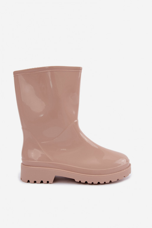 Botas de goma para mujer en color arena Elvara
