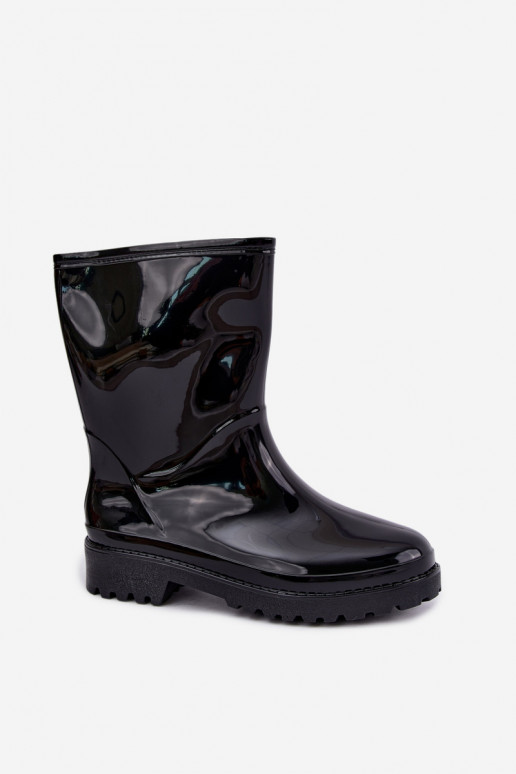 Botas de goma para mujer en color negro Elvara