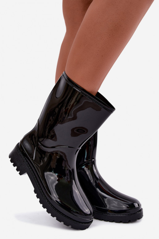 Botas de goma para mujer en color negro Elvara
