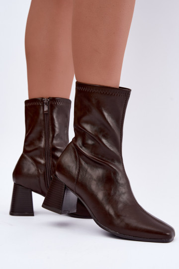 Botines marrones para mujer Veradis