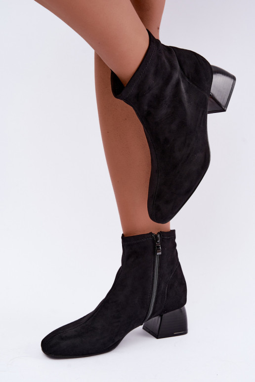 Botines negros Klocke Estellea
