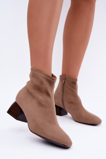 Botines beige Klocke Estellea