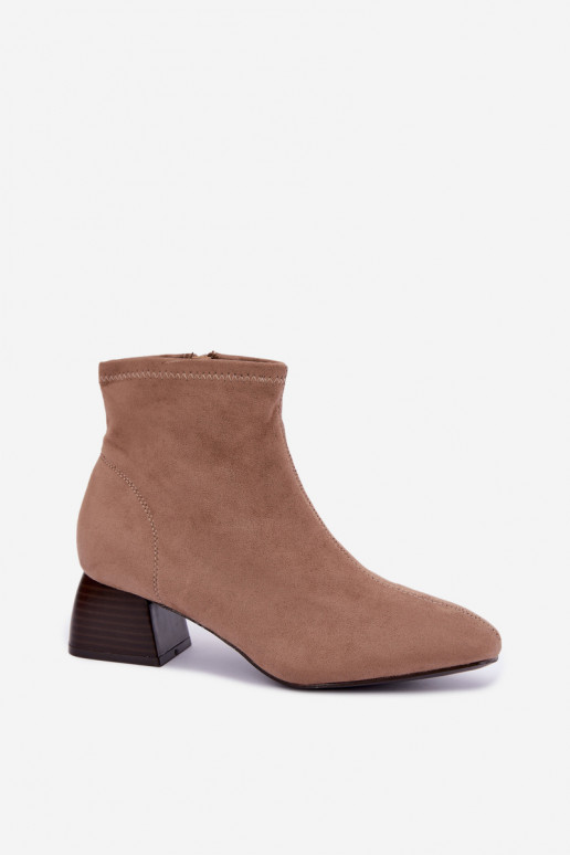 Botines beige Klocke Estellea