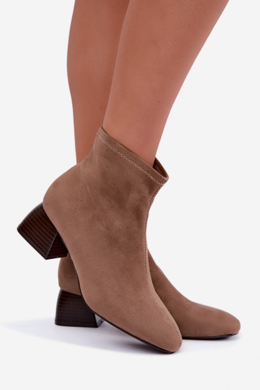 Botines beige Klocke Estellea