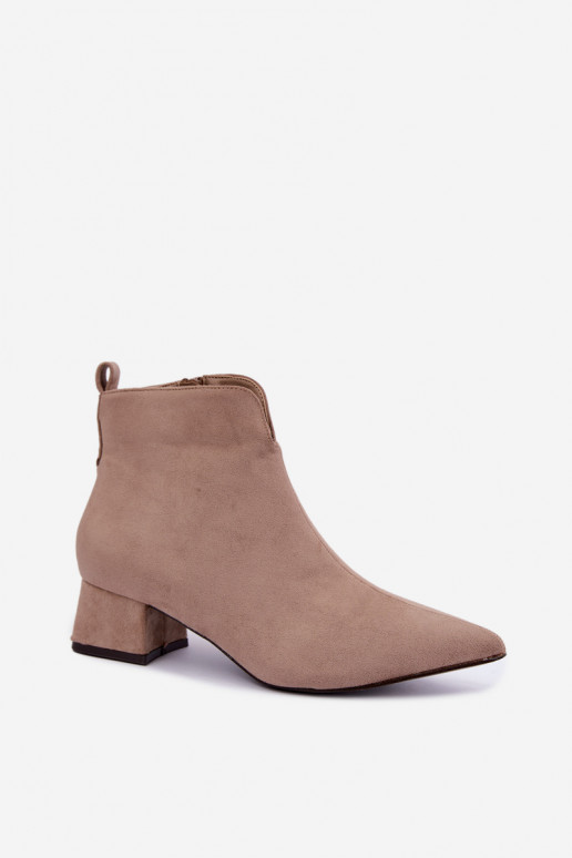 Botines beige Klocke Heliara