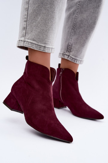 Botines burdeos Klocke Heliara 2