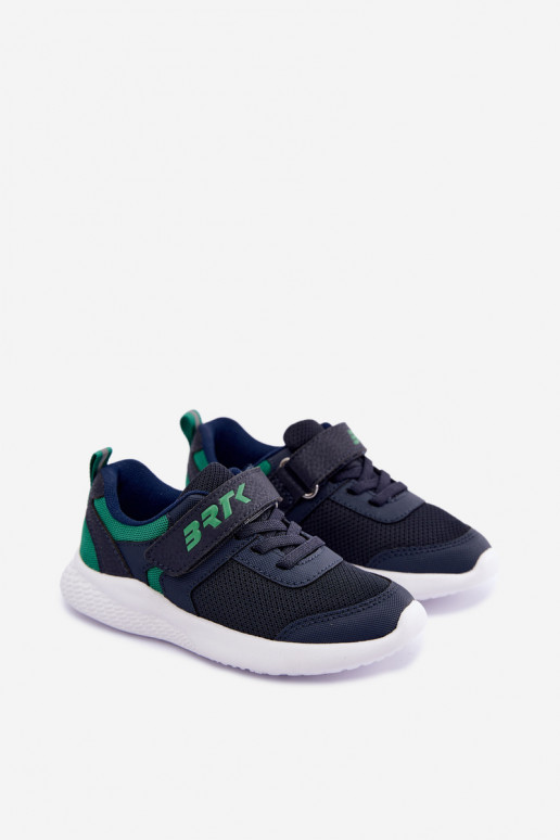 Zapatos deportivos para niños Bartek 8700317 en azul oscuro