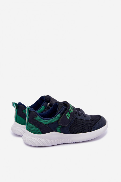 Zapatos deportivos para niños Bartek 8700317 en azul oscuro