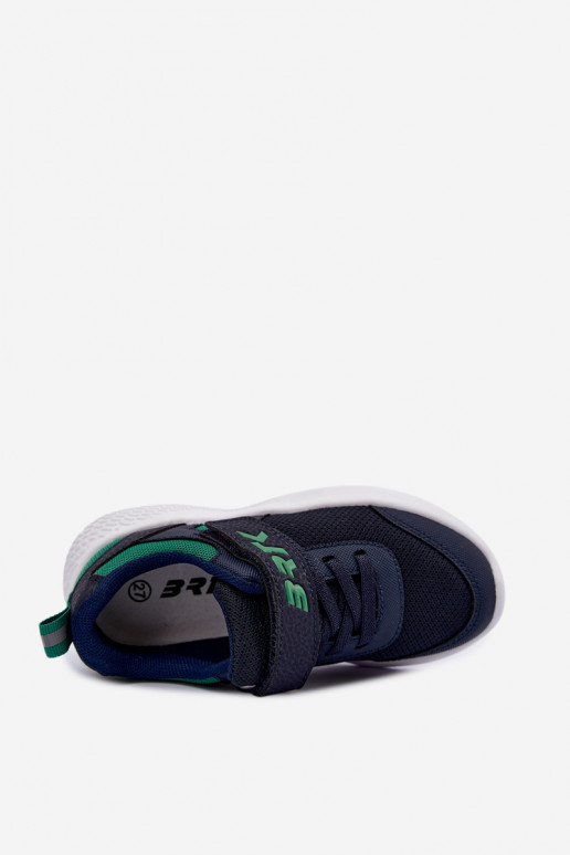 Zapatos deportivos para niños Bartek 8700317 en azul oscuro