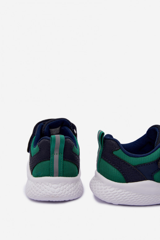 Zapatos deportivos para niños Bartek 8700317 en azul oscuro