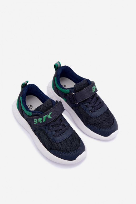 Zapatos deportivos para niños Bartek 8700317 en azul oscuro