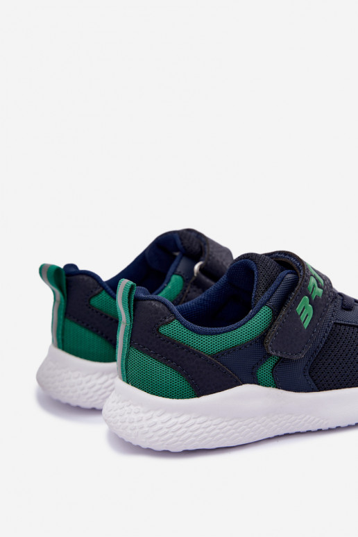 Zapatos deportivos para niños Bartek 8700317 en azul oscuro