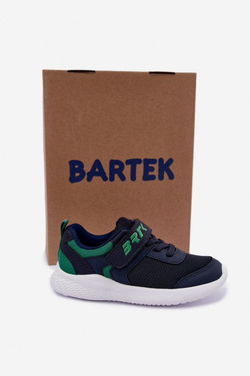 Zapatos deportivos para niños Bartek 8700317 en azul oscuro