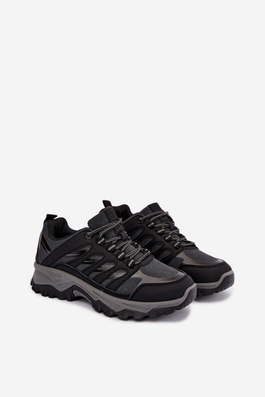 Botas de senderismo para hombre Big Star UU174240 en negro