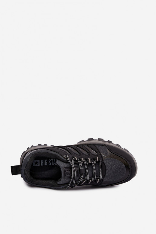 Botas de senderismo para hombre Big Star UU174240 en negro