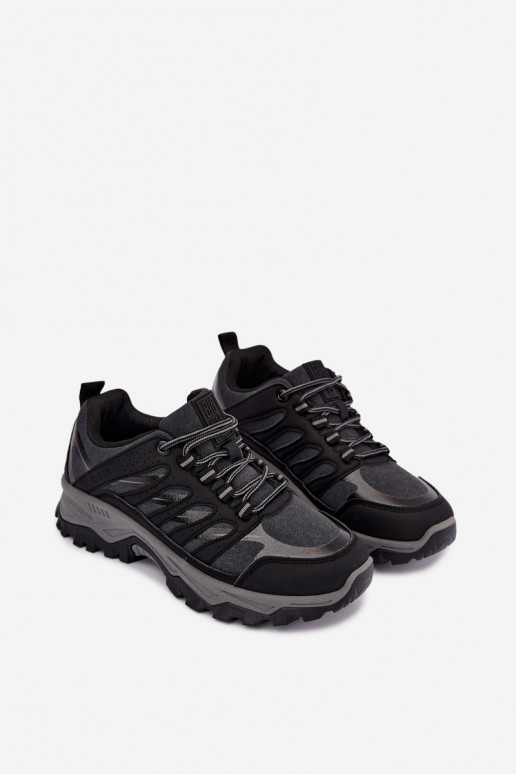 Botas de senderismo para hombre Big Star UU174240 en negro