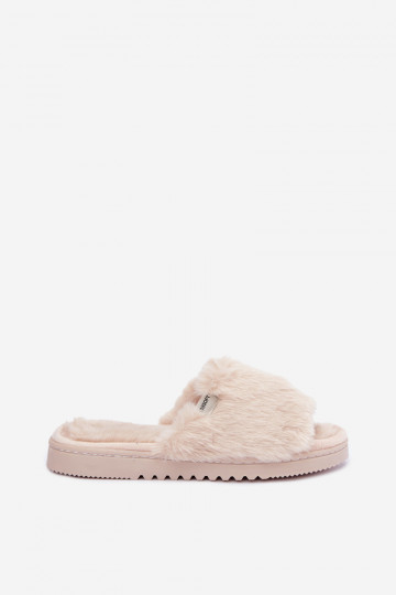 Zapatillas de mujer con pelo color arena Loraline 2