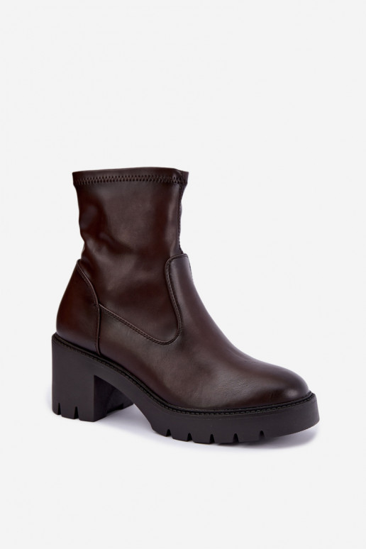 Botines aislantes Klocke Vinceza 58672 chocolate