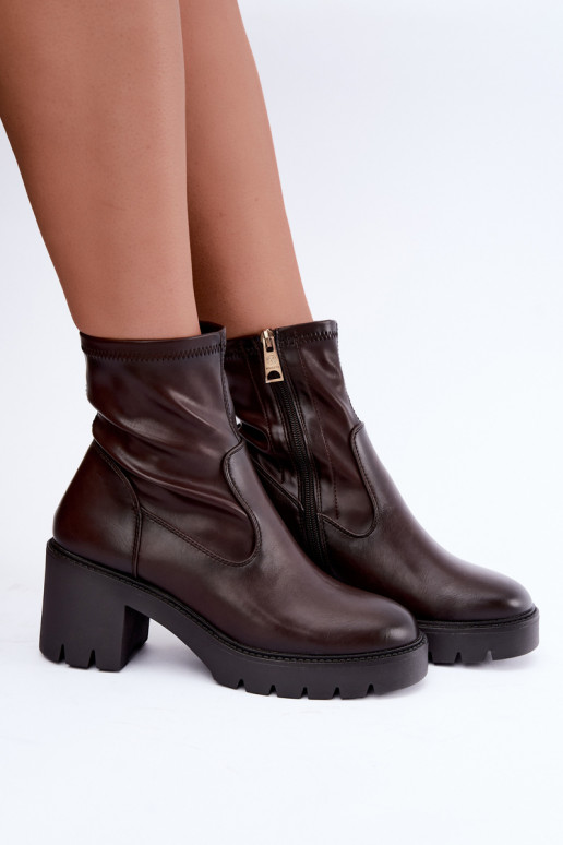 Botines aislantes Klocke Vinceza 58672 chocolate