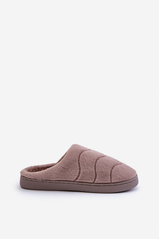 Zapatillas cálidas para mujer con piel marrones Vamirae
