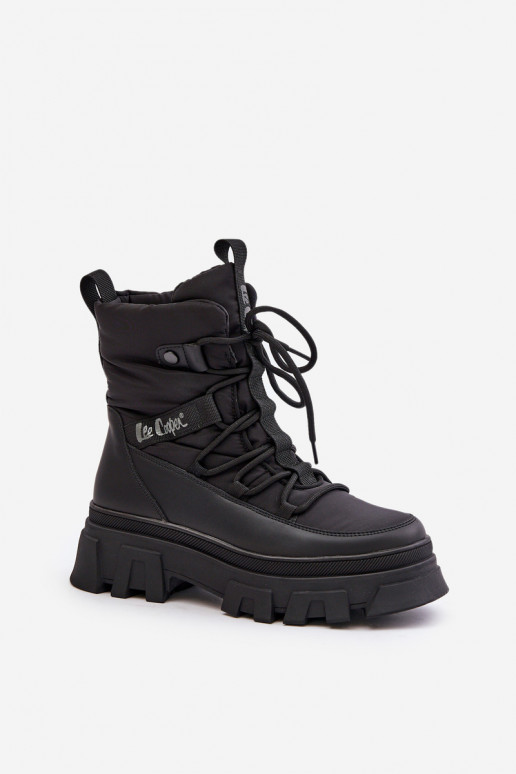 Botas de nieve negras para mujer Lee Cooper LCJ-24-47-3144