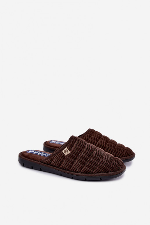 Zapatillas marrones para hombre Inblu 91000034