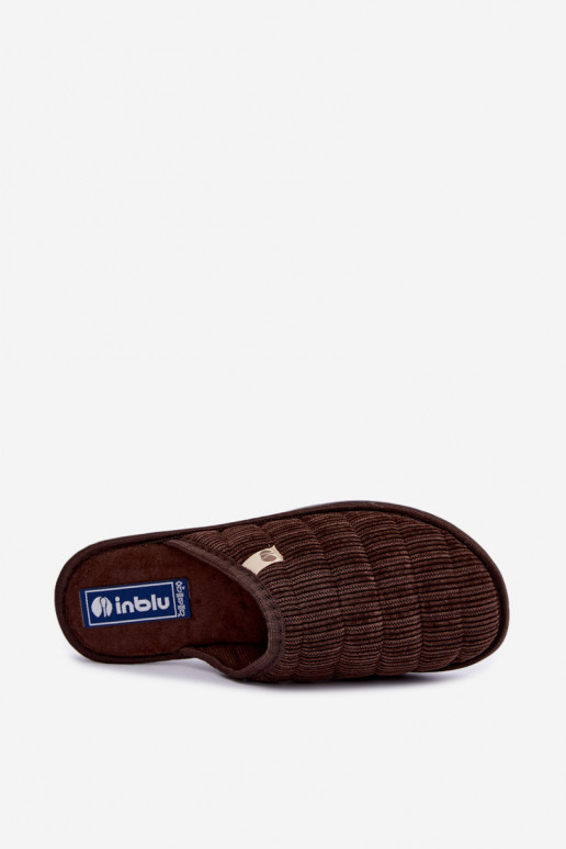 Zapatillas marrones para hombre Inblu 91000034