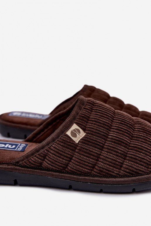 Zapatillas marrones para hombre Inblu 91000034
