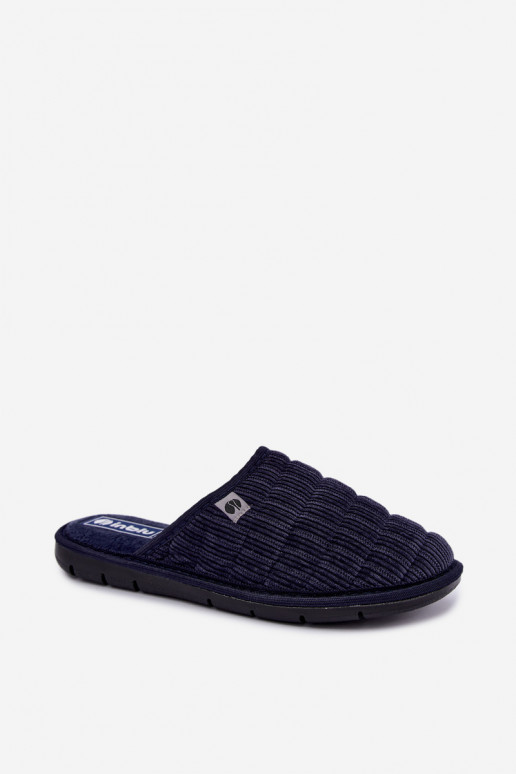 Zapatillas azul oscuro para hombre Inblu 91000034