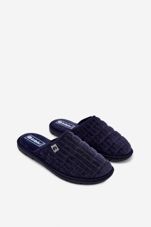 Zapatillas azul oscuro para hombre Inblu 91000034