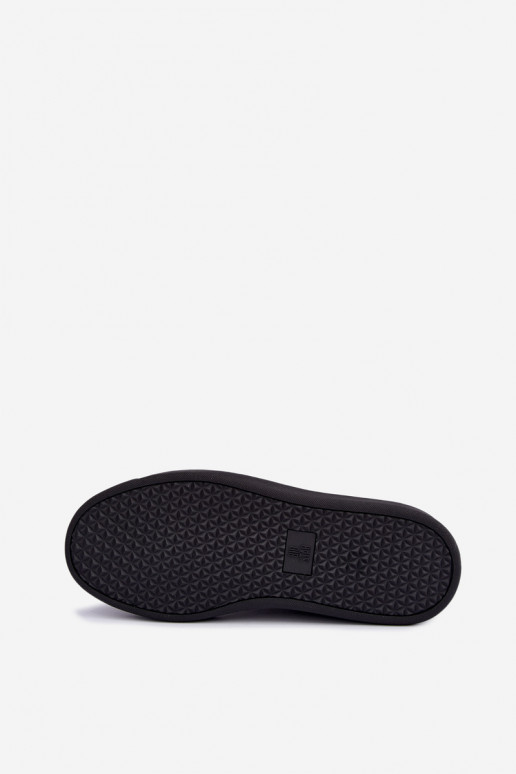 Zapatillas negras para hombre con plataforma Big Star UU174291