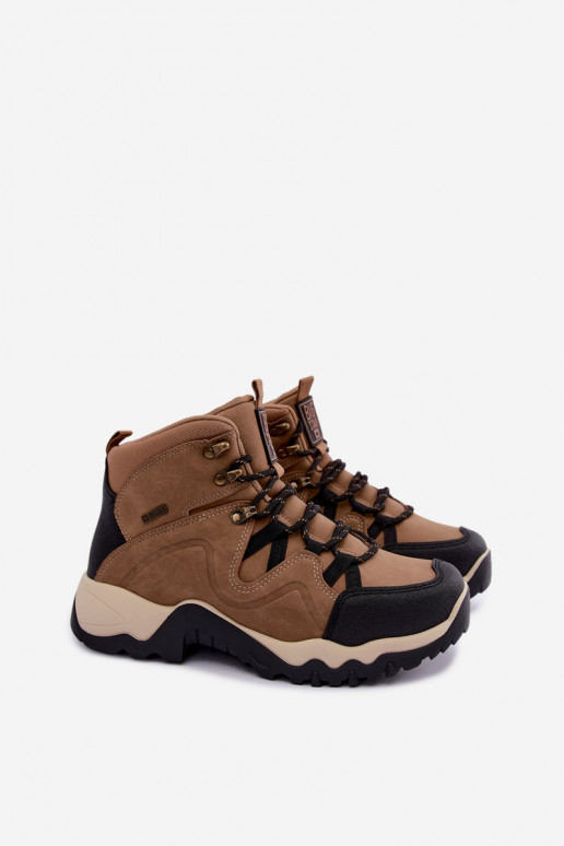 Botas de senderismo marrones para hombre Big Star UU174182 HI-Poly System