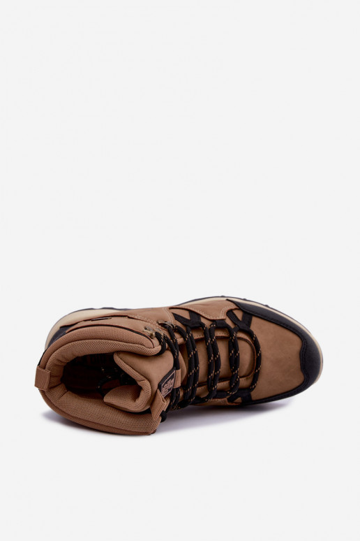 Botas de senderismo marrones para hombre Big Star UU174182 HI-Poly System
