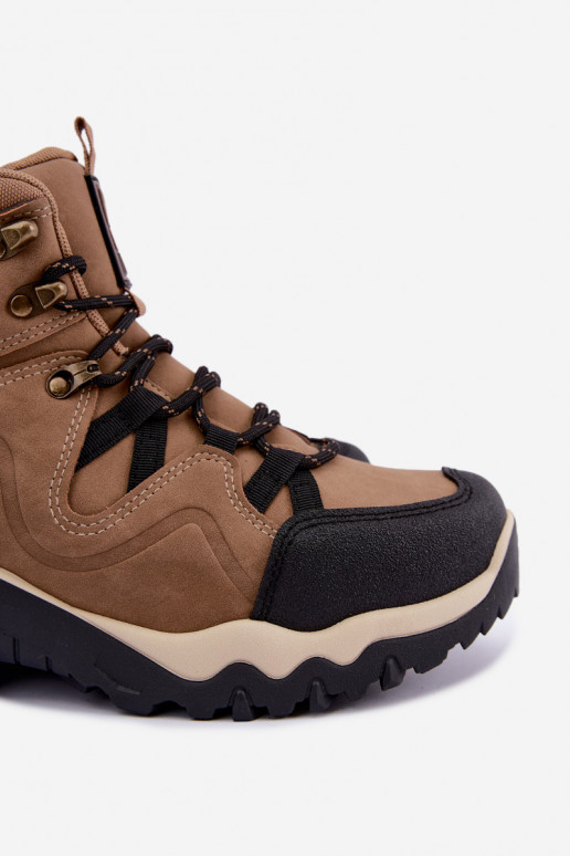 Botas de senderismo marrones para hombre Big Star UU174182 HI-Poly System