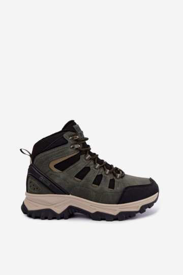 Botas de senderismo verdes aisladas para hombre Big Star UU174315 2