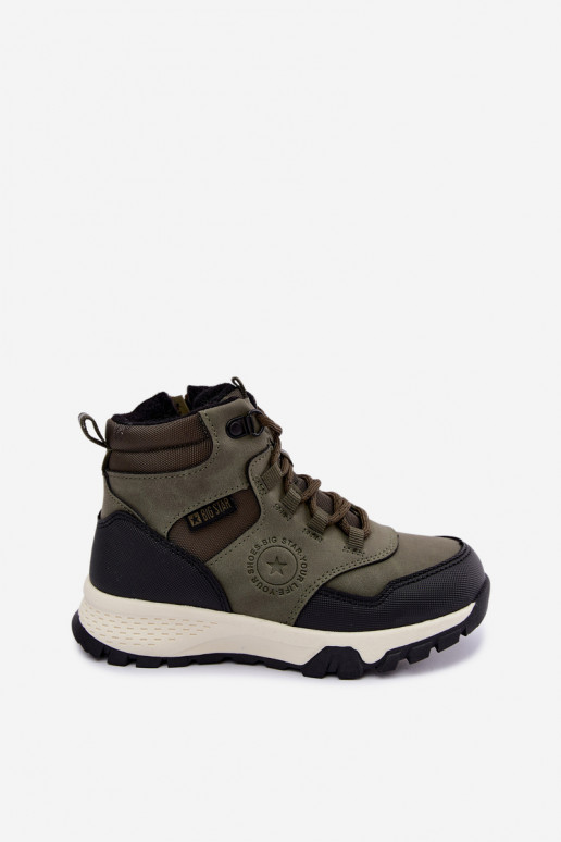 Botas verdes aisladas para niños Big Star UU374001