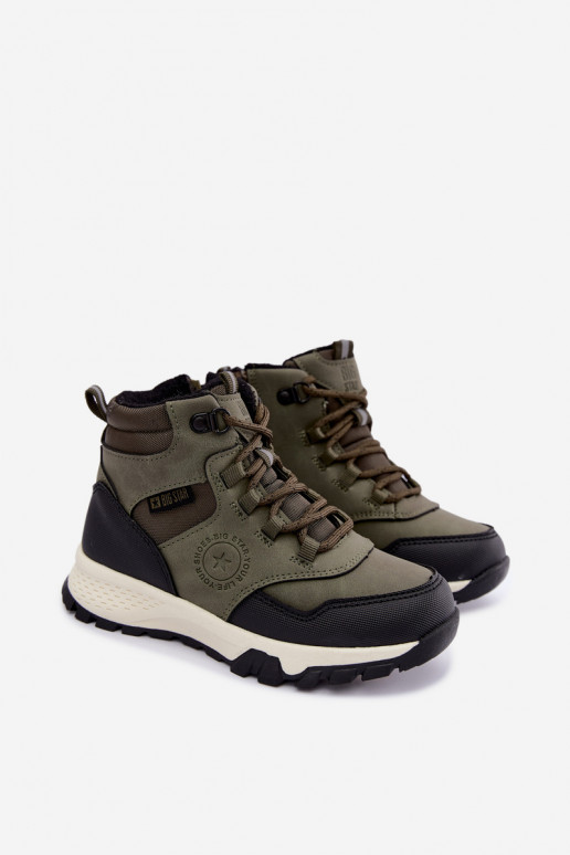 Botas verdes aisladas para niños Big Star UU374001